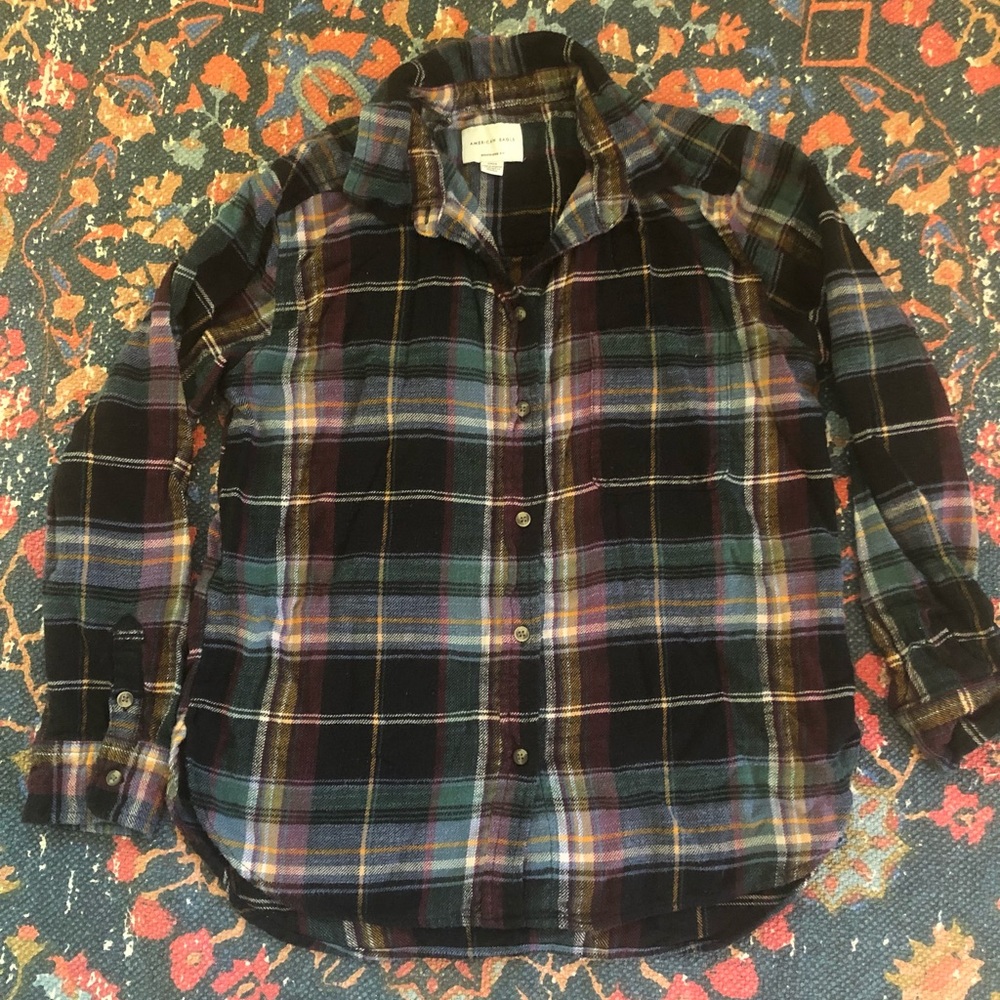 American Eagle Plaid Shirt